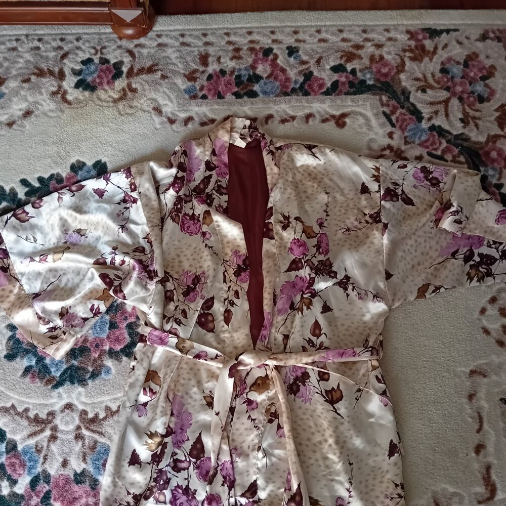 Mystique Floral Japanese Style  Robe